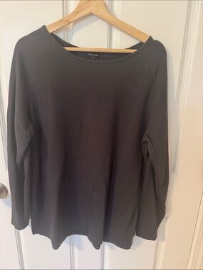 Buckle Women's Black Knit Crewneck Top
